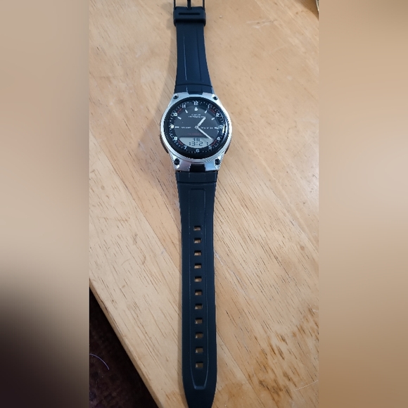 X Vintage 2015 Casio Men's Illuminator Telememo 30 watch 40mm - Picture 7 of 9